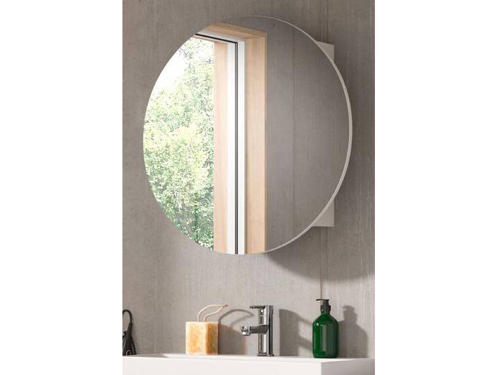 Badezimmer Spiegelschrank Roove in weiß 70 cm von GÜNSTIG EINRICHTEN