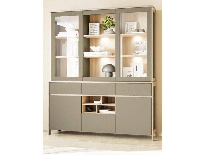 Buffet Finnes in Salbei und Eiche 164 x 195 cm Buffet Finnes in Salbei und Eiche 164 x 195 cm von GÜNSTIG EINRICHTEN