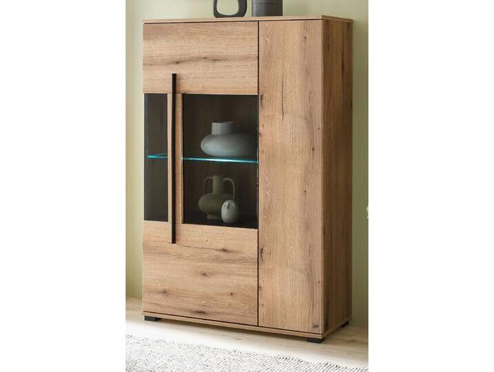 Highboard Design-D in Evoke Eiche 90 x 140 cm von GÜNSTIG EINRICHTEN