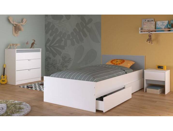 Parisot Kinderzimmer und Jugendzimmer Pirouette in weiß Set 3-tlg. von GÜNSTIG EINRICHTEN