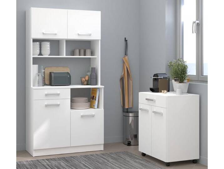 Parisot Küchenschrank Set 2-teilig Venti in weiß von GÜNSTIG EINRICHTEN