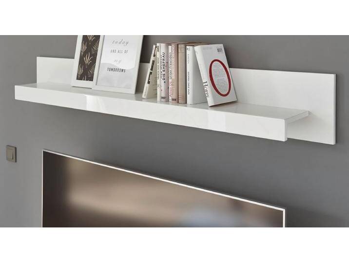 Wandboard Ladis in weiß Hochglanz 150 cm von GÜNSTIG EINRICHTEN