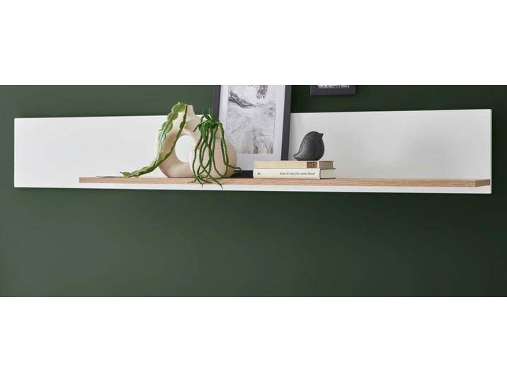 Wandboard Merced in weiß matt und Eiche 150 cm von GÜNSTIG EINRICHTEN