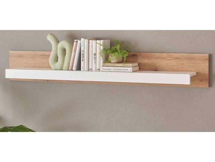 Wandboard Rivian in weiß matt und Eiche 150 cm von GÜNSTIG EINRICHTEN