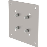 Adapterplatte Stahl feuerverzinkt 150x150 mm - Günzburger Steigtechnik von GÜNZBURGER STEIGTECHNIK