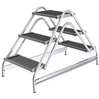 Günzburger Steigtechnik - Arbeitspodest beidseitig begehbar Stahl-Gitterrost 2 x 3 Stufen - 050063 Günzburger Steigtechnik - Arbeitspodest beidseitig begehbar Stahl-Gitterrost 2 x 3 Stufen - 050063 von GÜNZBURGER STEIGTECHNIK