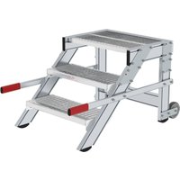 Arbeitspodest fahrbar Stufenbreite 600 mm Stahl-Gitterrost 3 Stufen - 050431 - Günzburger Steigtechnik Arbeitspodest fahrbar Stufenbreite 600 mm Stahl-Gitterrost 3 Stufen - 050431 - Günzburger Steigtechnik von GÜNZBURGER STEIGTECHNIK