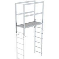 Attika-Überstieg Aluminium blank Länge 1.400 mm - 062184 - Günzburger Steigtechnik von GÜNZBURGER STEIGTECHNIK