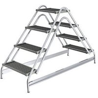 Günzburger Steigtechnik - Arbeitspodest beidseitig begehbar Stahl-Gitterrost 2 x 4 Stufen - 050064 Günzburger Steigtechnik - Arbeitspodest beidseitig begehbar Stahl-Gitterrost 2 x 4 Stufen - 050064 von GÜNZBURGER STEIGTECHNIK