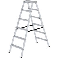 Günzburger Steigtechnik ML Stufen-Stehleiter beidseitig begehbar 2x6 Stufen - 011236 Günzburger Steigtechnik ML Stufen-Stehleiter beidseitig begehbar 2x6 Stufen - 011236 von GÜNZBURGER STEIGTECHNIK
