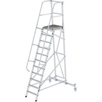 Günzburger Steigtechnik - Plattformleiter fahrbar 9 Stufen - 052509 Günzburger Steigtechnik - Plattformleiter fahrbar 9 Stufen - 052509 von GÜNZBURGER STEIGTECHNIK