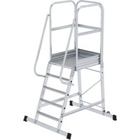 Günzburger Steigtechnik - Plattformleiter mit Rollen 5 Stufen - 303105 Günzburger Steigtechnik - Plattformleiter mit Rollen 5 Stufen - 303105 von GÜNZBURGER STEIGTECHNIK