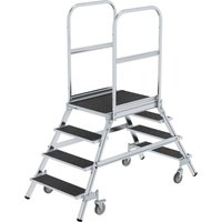 Günzburger Steigtechnik - Podesttreppe beidseitig begehbar mit Federrolle Korundbeschichtung R13 2x4 Stufen - 059204 Günzburger Steigtechnik - Podesttreppe beidseitig begehbar mit Federrolle Korundbeschichtung R13 2x4 Stufen - 059204 von GÜNZBURGER STEIGTECHNIK