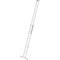 Günzburger Steigtechnik Sprossen-Schiebeleiter 2tlg. mit nivello-Traverse 2 x 14 Sprossen - 020414 von GÜNZBURGER STEIGTECHNIK