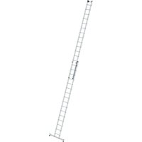Günzburger Steigtechnik - Sprossen-Schiebeleiter 2tlg. mit nivello-Traverse 2 x 16 Sprossen - 020416 von GÜNZBURGER STEIGTECHNIK