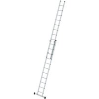 Munk - Schiebeleiter mit Traverse 2x11 Sprossen von MUNK