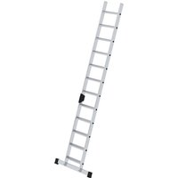 Günzburger Steigtechnik Stufen-Anlegeleiter mit Standard-Traverse 12 Stufen - 040612 von GÜNZBURGER STEIGTECHNIK