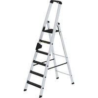 Stufen-Stehleiter 250 kg einseitig begehbar mit clip-step R13 6 Stufen - 042706 - Günzburger Steigtechnik von GÜNZBURGER STEIGTECHNIK