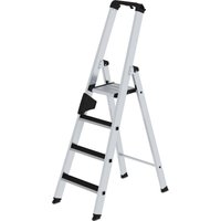 Günzburger Steigtechnik - Stufen-Stehleiter einseitig begehbar mit clip-step 4 Stufen - 041504 von GÜNZBURGER STEIGTECHNIK