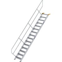 Treppe 45° Stufenbreite 600 mm 15 Stufen Aluminium geriffelt - 600255 - Günzburger Steigtechnik Treppe 45° Stufenbreite 600 mm 15 Stufen Aluminium geriffelt - 600255 - Günzburger Steigtechnik von GÜNZBURGER STEIGTECHNIK