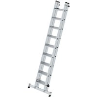 MUNK Stufen-Schiebeleiter mit nivello-Traverse 2-teilig 2x9 Stufen MUNK Stufen-Schiebeleiter mit nivello-Traverse 2-teilig 2x9 Stufen von GÜNZBURGER STEIGTECHNIK