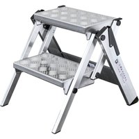 Günzburger Steigtechnik - ml Kompakt-Tritt Aluminium 2 Stufen - 054202 von GÜNZBURGER STEIGTECHNIK