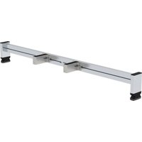 Munk - Günzburger Steigtechnik Nachrüst-Traverse mit nivello-Leiterschuh Breite 1,2 m mit Holmhöhe 98 mm - 030369 von MUNK