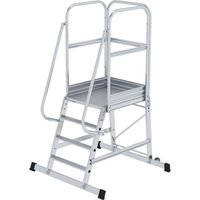 Plattformleiter mit Rollen 4 Stufen - 303104 - Günzburger Steigtechnik von GÜNZBURGER STEIGTECHNIK