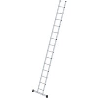 Sprossen-Anlegeleiter 0,35 m breit mit Standard-Traverse 14 Sprossen - 011414 - Günzburger Steigtechnik von GÜNZBURGER STEIGTECHNIK