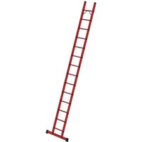 Sprossen-Anlegeleiter gfk mit Traverse 14 Sprossen - 036814 - Günzburger Steigtechnik von GÜNZBURGER STEIGTECHNIK