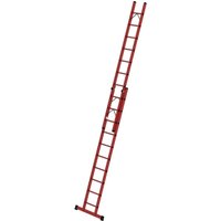 Günzburger Steigtechnik - Sprossen-Schiebeleiter 2tlg. gfk ohne Traverse 2 x 10 Sprossen - 036110 von GÜNZBURGER STEIGTECHNIK