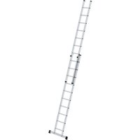 Sprossen-Schiebeleiter 2tlg. mit Standard-Traverse 2 x 10 Sprossen - 020810 - Günzburger Steigtechnik von GÜNZBURGER STEIGTECHNIK
