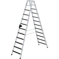 Stufen-Stehleiter beidseitig begehbar mit clip-step R13 2 x 12 Stufen - 041645 - Günzburger Steigtechnik Stufen-Stehleiter beidseitig begehbar mit clip-step R13 2 x 12 Stufen - 041645 - Günzburger Steigtechnik von GÜNZBURGER STEIGTECHNIK
