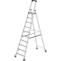 Günzburger Steigtechnik - Stufen-Stehleiter einseitig begehbar mit Rollen 10 Stufen - 041110 Günzburger Steigtechnik - Stufen-Stehleiter einseitig begehbar mit Rollen 10 Stufen - 041110 von GÜNZBURGER STEIGTECHNIK