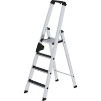 Günzburger Steigtechnik - Stufen-Stehleiter einseitig begehbar mit clip-step R13 4 Stufen - 041624 von GÜNZBURGER STEIGTECHNIK