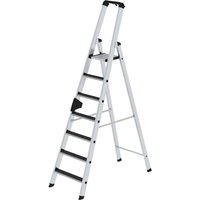 Günzburger Steigtechnik - Stufen-Stehleiter einseitig begehbar mit clip-step R13 7 Stufen - 041627 von GÜNZBURGER STEIGTECHNIK