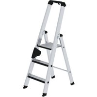Günzburger Steigtechnik - Stufen-Stehleiter einseitig begehbar mit clip-step relax 3 Stufen - 042103 von GÜNZBURGER STEIGTECHNIK