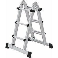 Günzburger Steigtechnik - Teleskopleiter 4tlg. mit Traverse 4 x 3 Sprossen - 032121 Günzburger Steigtechnik - Teleskopleiter 4tlg. mit Traverse 4 x 3 Sprossen - 032121 von GÜNZBURGER STEIGTECHNIK