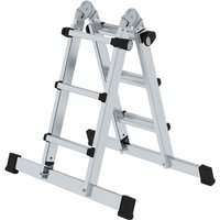 Teleskopleiter 4tlg. mit Traverse 4 x 3 Sprossen - 032121 - Günzburger Steigtechnik Teleskopleiter 4tlg. mit Traverse 4 x 3 Sprossen - 032121 - Günzburger Steigtechnik von GÜNZBURGER STEIGTECHNIK