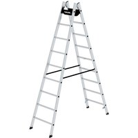 Günzburger Leiter Stehleiter Alu Sprossen 2x9 011155 von GÜNZBURGER STEIGTECHNIK