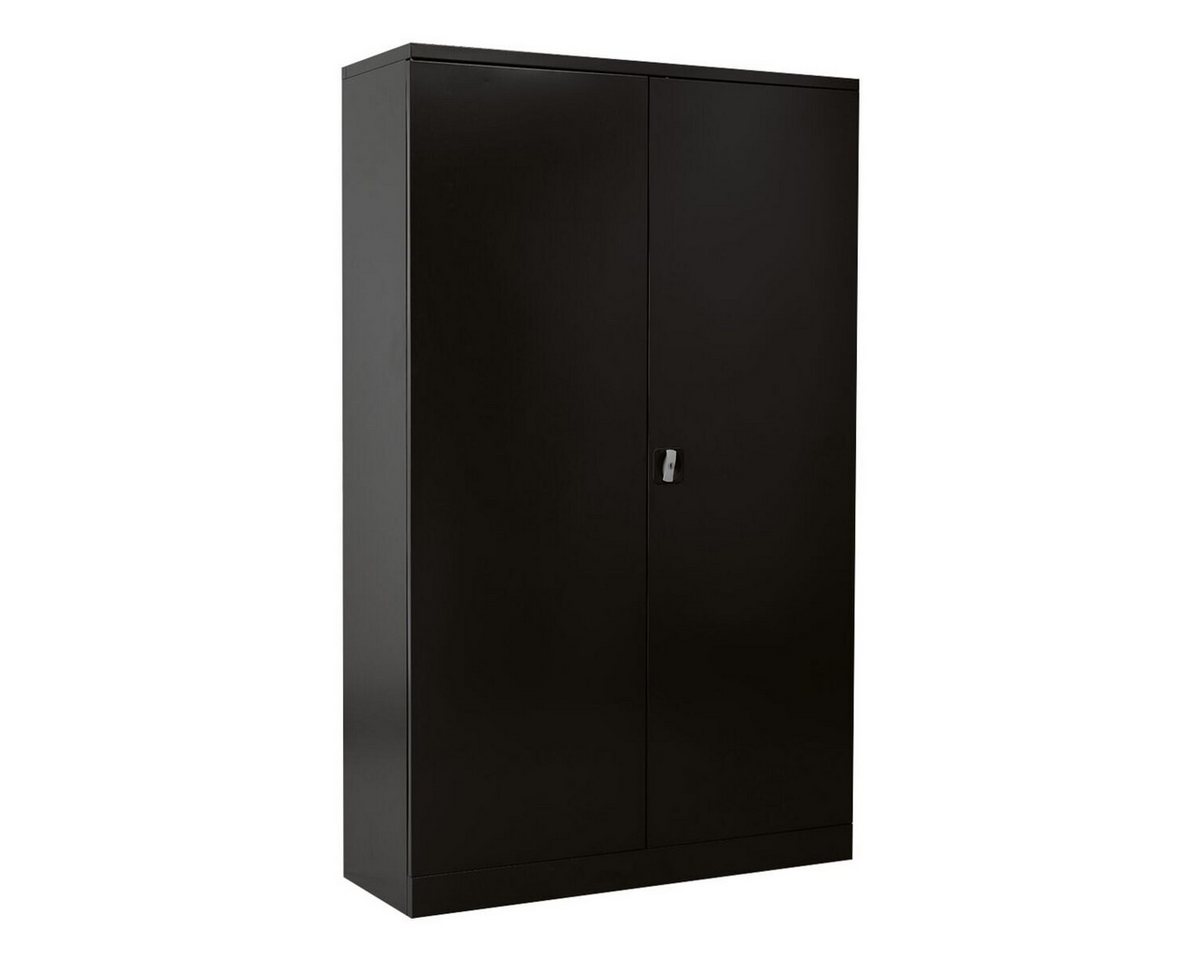 GUERKAN Aktenschrank 5 OH, Schrank aus Stahl, extra breit, 215° Öffnungswinkel, 120x195 cm von GUERKAN