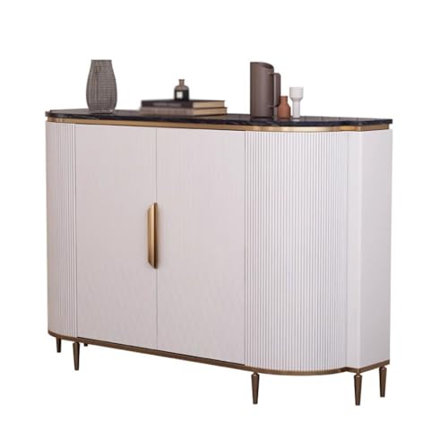 GUERNSEY Anrichte Eingangsschrank Moderner minimalistischer Wohnzimmer-Partitions-Aufbewahrungsschrank Sideboard Wandseitenschrank Buffetschrank von GUERNSEY