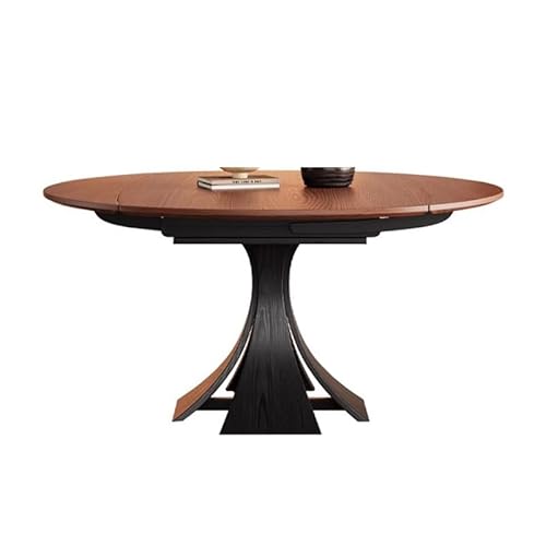 GUERNSEY Esstisch Esstisch aus Holz, Walnuss, rund, Retro, for Zuhause, klein Küchen- und Esszimmertische GUERNSEY Esstisch Esstisch aus Holz, Walnuss, rund, Retro, for Zuhause, klein Küchen- und Esszimmertische von GUERNSEY
