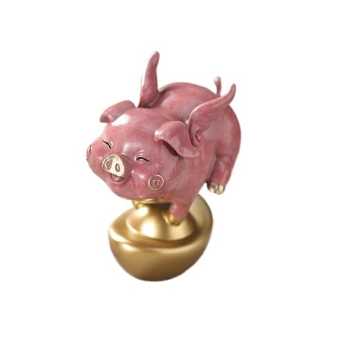 GUERNSEY Statuen-Ornament zum Anziehen von Reichtum Home Bronze Skulptur Schwein Desktop Ornamente Kunsthandwerk Wohnzimmer Handgemachte Statue Dekoration Büro Vitrine Reichtumsdekor GUERNSEY Statuen-Ornament zum Anziehen von Reichtum Home Bronze Skulptur Schwein Desktop Ornamente Kunsthandwerk Wohnzimmer Handgemachte Statue Dekoration Büro Vitrine Reichtumsdekor von GUERNSEY