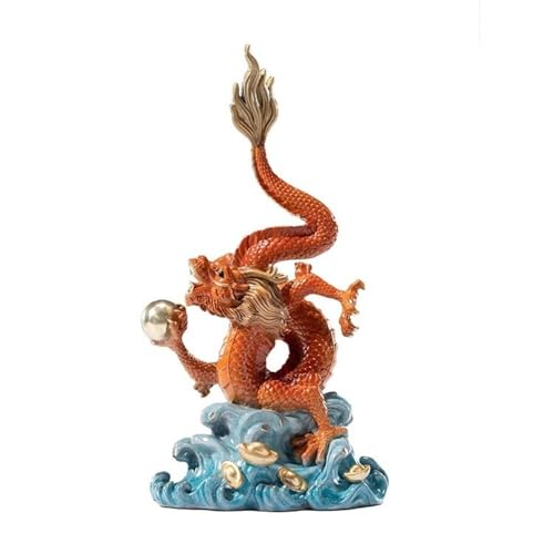 GUERNSEY Statuen-Ornament zum Anziehen von Reichtum Home Kupfer Desktop Drachen Jahr Ornamente Wohnzimmer Eingang Büro Studie Handgemachte Statue Dekorative Handwerk Reichtumsdekor GUERNSEY Statuen-Ornament zum Anziehen von Reichtum Home Kupfer Desktop Drachen Jahr Ornamente Wohnzimmer Eingang Büro Studie Handgemachte Statue Dekorative Handwerk Reichtumsdekor von GUERNSEY