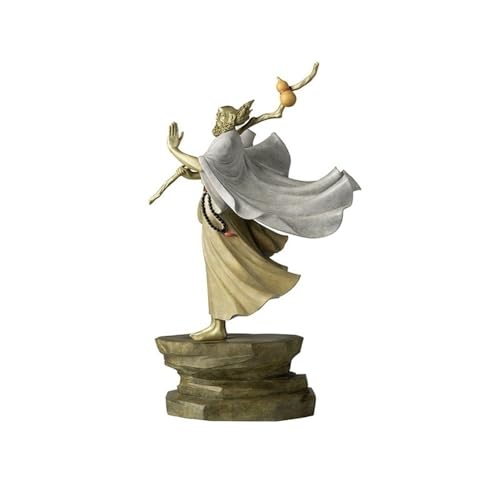 GUERNSEY Statuen-Ornament zum Anziehen von Reichtum Kreative Kupfer Buddha Desktop Ornamente Hause Wohnzimmer Büro Statue Dekorationen Handgemachte Handwerk Reichtumsdekor von GUERNSEY