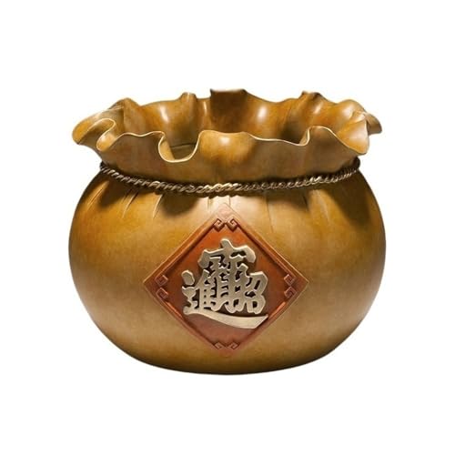 GUERNSEY Statuen-Ornament zum Anziehen von Reichtum Kupfer Desktop Glück Ornamente Hause Wohnzimmer Eingang Bronze Statue Büro Handgemachte Dekoration Handwerk Reichtumsdekor von GUERNSEY