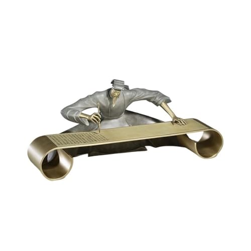 GUERNSEY Statuen-Ornament zum Anziehen von Reichtum Kupfer Studie Schreibtisch Ornamente Hause Wohnzimmer Veranda Büro Handgemachte Statue Dekoration Handwerk Reichtumsdekor von GUERNSEY
