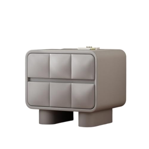 GUERNSEY Zuhause Nachttisch Nachttisch Aus Massivem Holz, Moderner, Minimalistischer Nachttisch for Zuhause, Schlafzimmer, Aufbewahrungsschrank Bettseite Nachttisch(1) von GUERNSEY
