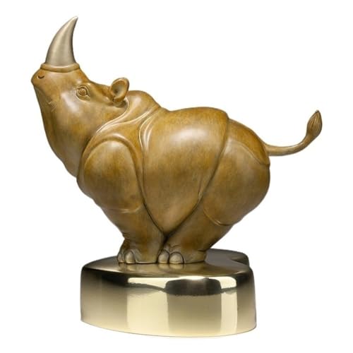 Ornament für Reichtum Attraktion, Nashorn, Ornamente aus Kupfer, für Zuhause, Handwerk, Büro für Wohnzimmer, Couchtisch, Arbeitszimmer, kreative Statuen, handgefertigt, Dekoration für Reichtum Ornament für Reichtum Attraktion, Nashorn, Ornamente aus Kupfer, für Zuhause, Handwerk, Büro für Wohnzimmer, Couchtisch, Arbeitszimmer, kreative Statuen, handgefertigt, Dekoration für Reichtum von GUERNSEY